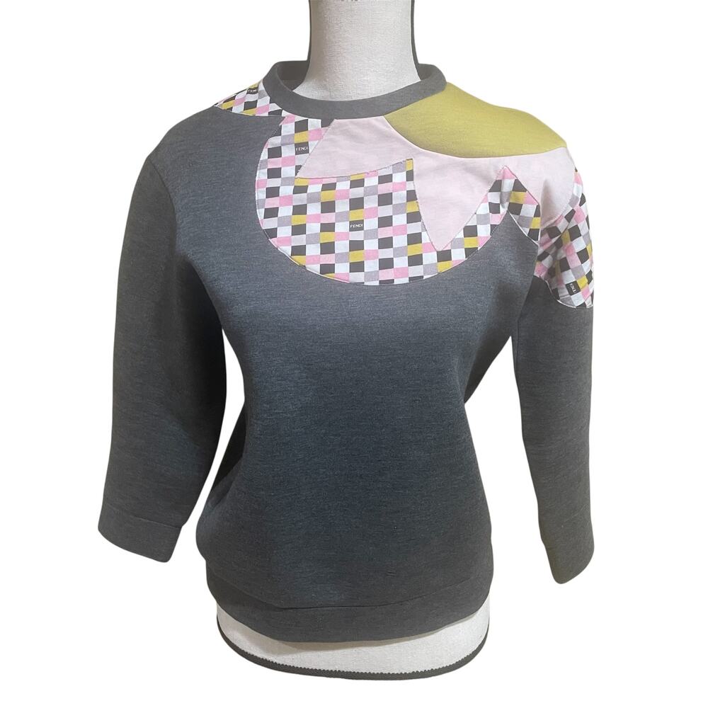 fendi crew neck sweatshirt